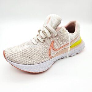 Nike React Infinity Flyknit DD3024-102 Running Shoes Women's US 10 Sneakers